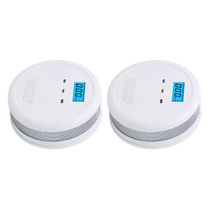 Wholesale Replaceable Battery Operated Carbon Monoxide And Smoke Alarm With LCD Display from china suppliers