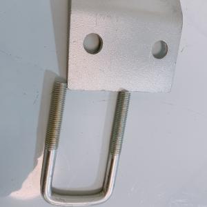 Silver Steel Right Rigid Conduit Clamp B Line Series Durable Right Angle Clamp