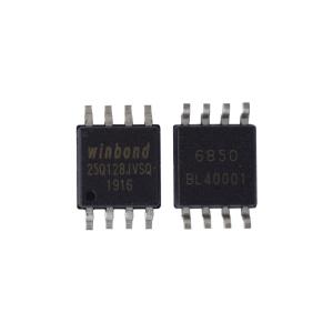 W25Q128JVSIQ NOR Flash Memory IC Chip 128Mbit 133MHz 3V 4Kb Uniform Sector