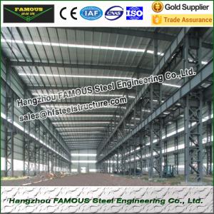 Multi Gable Span Steel Framed Buildings Prefabricated ASTM Standards