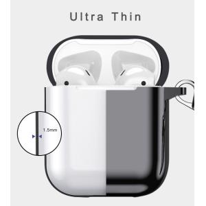 Plating 360°Protective Shockproof Airpods Silicone Case Cover Compatible with