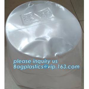 eco-friendly biodegradable bamboo decorative round plastic flower pot liners,