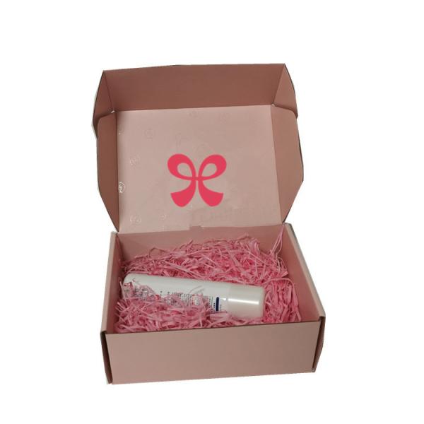 Custom Pink Skin Care Beauty Corrugated Cardboard Shipping Box The Perfect Packaging For Your Business