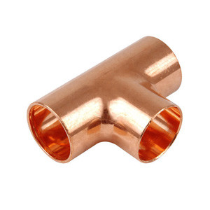 C71500 6" Copper Nickel Equal Tee DN15-DN300 ASTM B466 UNS Tube 90/10