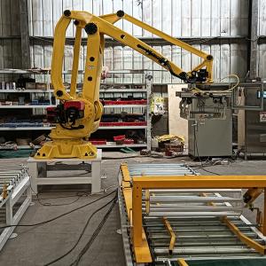 Wholesale Quicklime Robotic Arm Palletizer 180kg Load Palletizing Robot Arm from china suppliers