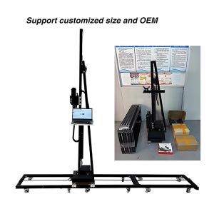 Advanced Wireless Automatic Inkjet Printer Easy Operation Vertical Wall Flatbed