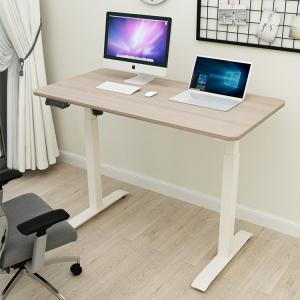 Home Office Electric Height Adjustable Small Computer Desk with Single or Dual