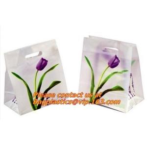 Soft loop handle 100% biodegradable plastic bags plastic bag biodegradable,
