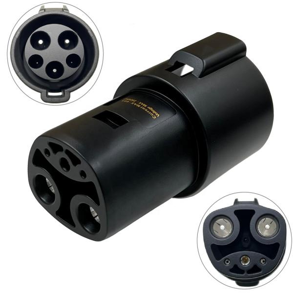 Type 1 to Type 2 EV Adapter 32A SAE J1772 for Replace / Repair