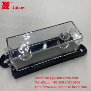 Plug-In Fuses Mini-ANL/MIDI Inline Fuse Holder With Cover And Bolt-Down Studs