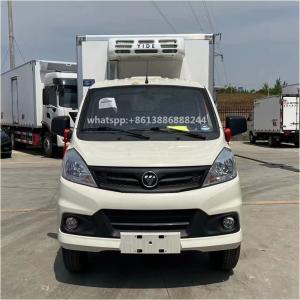 FOTON's Hot-selling Gasoline Version of a Miniature Refrigerated Truck Van