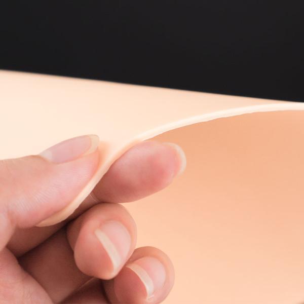Silicone Blank Permanent Microblading Tattoo Practice Skin 19.2 * 14.3 Cm for makeup practice