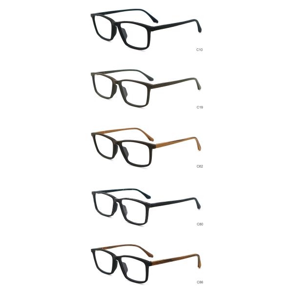Wood Grain Glasses Frames Acetate Glasses Frames Hand Made Eyewear