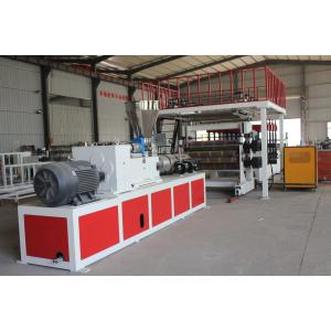 Highly Productive One Feed PVC Marble Sheet Making Machine with SJSZ 80/156