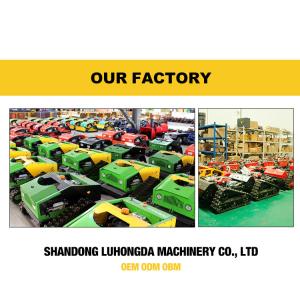 Factory Price Small Remote Control Crawler Mower Mini Grass Cutter Gasoline