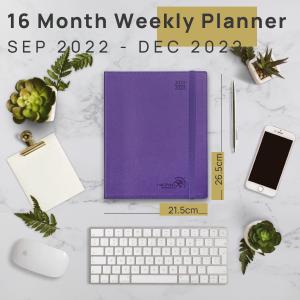 8.75'' X 10.5'' Academic Weekly Monthly Planner 12 Month Design