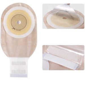 One / Two Pieces 15-80mm Disposable Colostomy Bag Without / With Activated