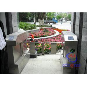 Wholesale Automatic Swing Barrier Gate with counter For Biometric Access Control system from china suppliers
