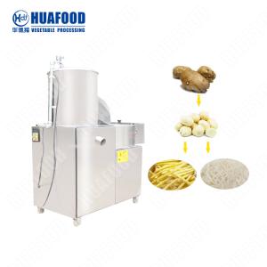 Automatic Industrial Brush Type Potato Peeling And Root Vegetable Washing