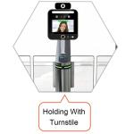 QR Code 5'' IPS Face Scan Temperature Machine Access Control System