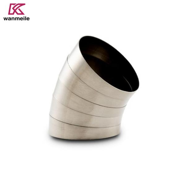 2inch 3inch Gr2 Titanium Pie Cut For Exhaust Pipe