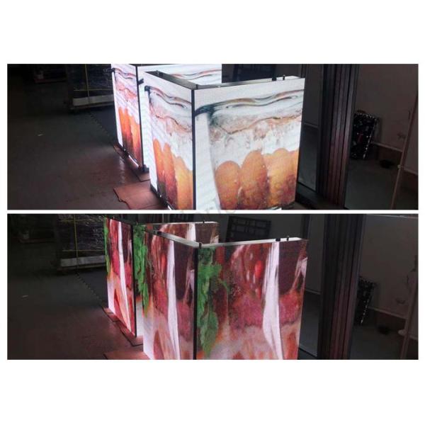 Right Angle Outdoor Fixed LED Display P8 1R1G1B 15625 Pixels / Sqm High Brightness
