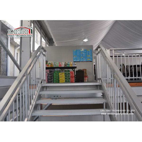 Double Decker 20 By 30 Party Tent / Outside Wedding Reception Tents