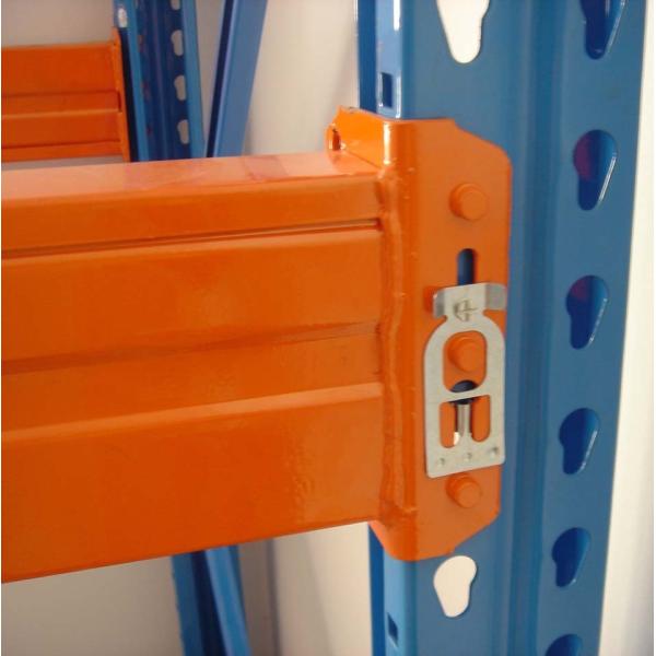 Adjustable Teardrop Pallet Rack Beams Steel Warehouse Shelves Corrosion