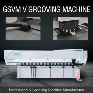 Industrial Sheet Metal Grooving Machine For Cupboard Cabinet Making Machine