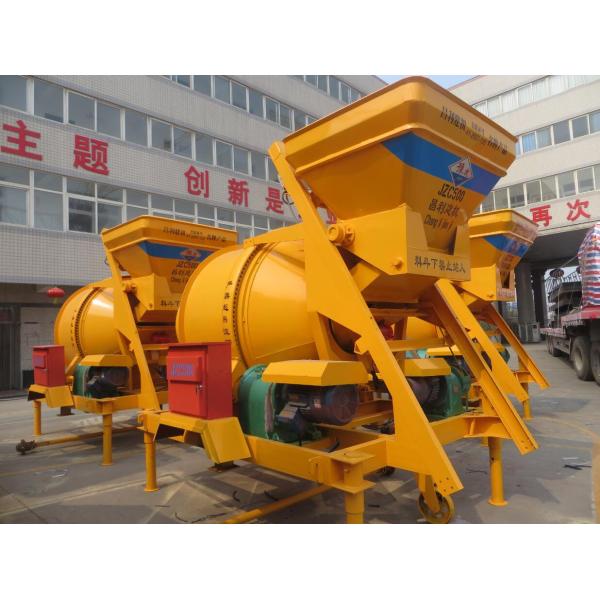 Hydraulic Engine Portable Concrete Drum JZC500 Concrete Mixer Machine 20m3/H
