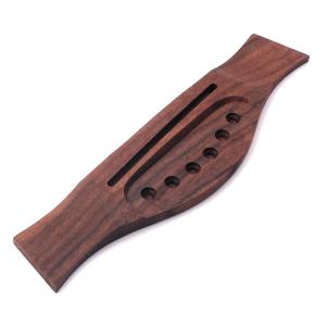 6 Pins Acoustic Guitar Bridge Slotted Guitar Bridge Replacement