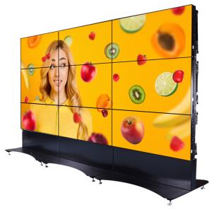 Indoor 4K 250W 46" 3x3 500cd/m² Lcd Video Wall Panel