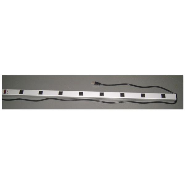 American 7 Outlet Power Strip With Long Cord , Multi Outlet Power Bar UL