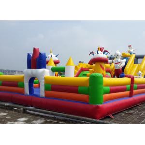 Popular Playing Kids Giant Inflatable Amusement Park / Characters Inflatable Fun