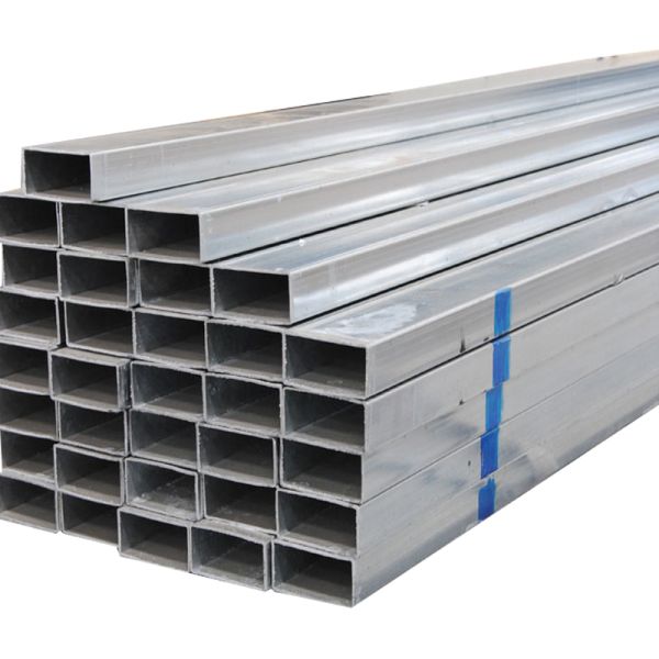 Square Tubes Galvanized Carbon Steel Rectangular Hollow ERW Oil Pipe Distributio