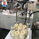 High Precision Electric Driven Filter End Cap Gluing Machine for Two Compounds