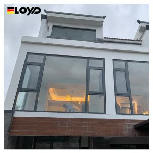 Scandinavian Design Style Aluminium Frame Casement Window With CE Certification