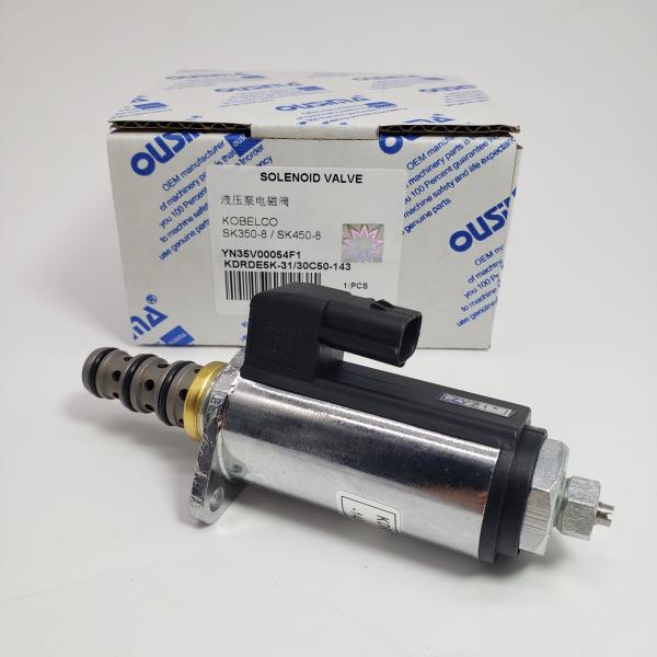 Solenoid Valve YN35V00054F1 KDRDE5K-31/30C50-143 For KOBELCO SK350-8 SK450-8