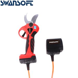 SWANSOFT Electric Pruning Shears With Finger Protection Progressive Cutting