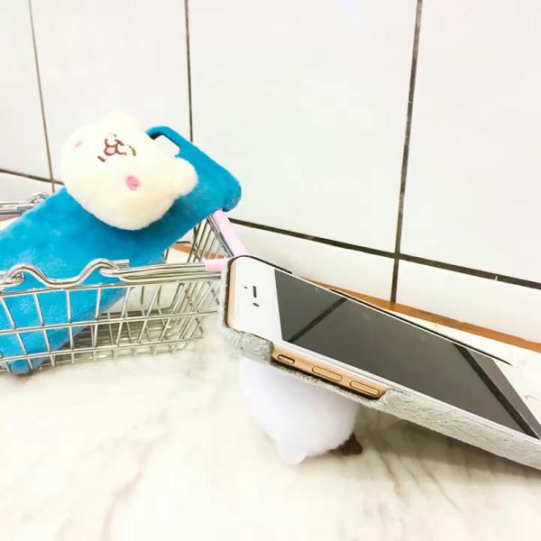 Hard PC Kana Hera Small Animal 3D Doll Plush Cover Cell Phone Case For iPhone 7 Plus 6s
