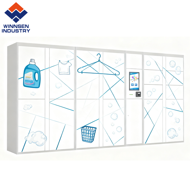 Connected Garment Locker With Sanitization Feature & Adaptive Pricing Model