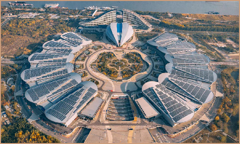 Steel Multi Functional Commercial Industrial Factory Building With Security