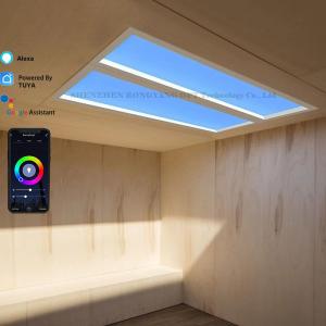 240W Smart LED Skylight Light with Adjustable Color Temperature and Tuya WiFi BT
