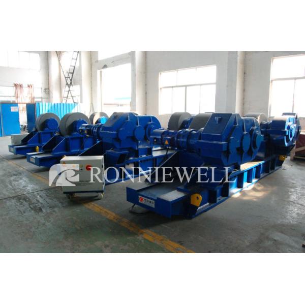 Automatic PU Roller Conventional Welding Rotator Oil Tank , Wind Tower
