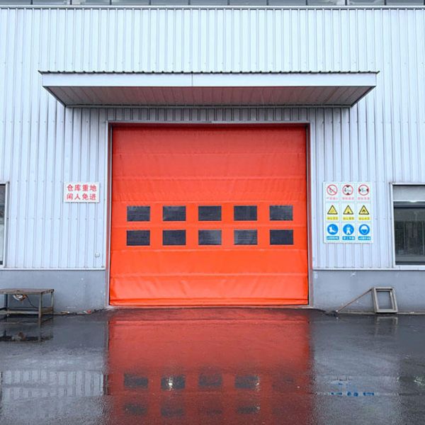 Customized Color Large Size Fast Stacking Door Waterproof High-Speed Stacking Doors For Heavy Industrial Workshops