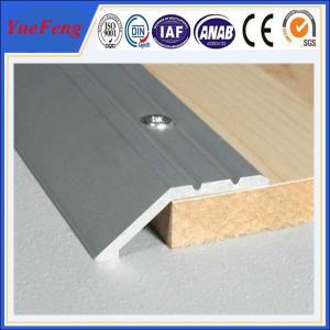 China ODM/OEM aluminum alloy titanium kitchen skirting aluminum 6063 carpet edge trim on sale