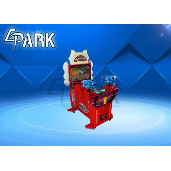 Coin Operated Shooter Arcade Machines / toy redemption Shooting Games For Kids