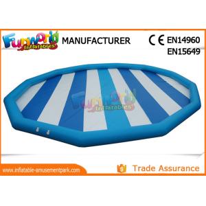 Hot welding 0.9mm PVC Tarpaulin Inflatable Pool Slides For Inground Pools