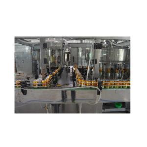 Electric Driven 6000BPH Carbonated Juice Filling Line for Canned Drinks
