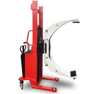 3500mm Battery Powered 400Kg Paper Roll Handling Equipment Carts